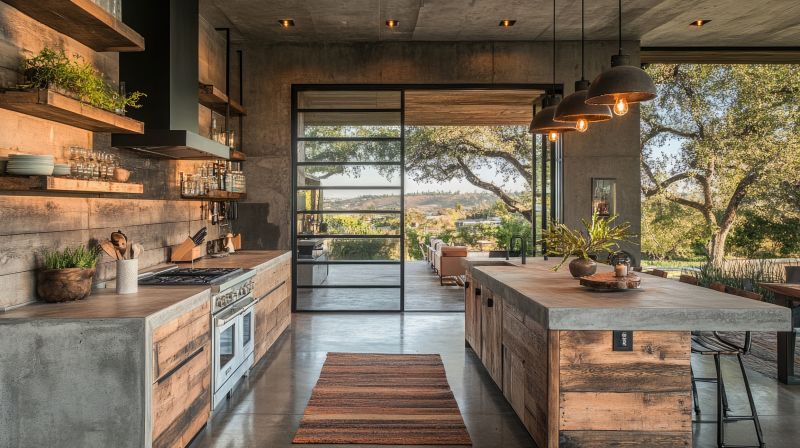 Concrete Counter Installation in Santa Rosa, CA