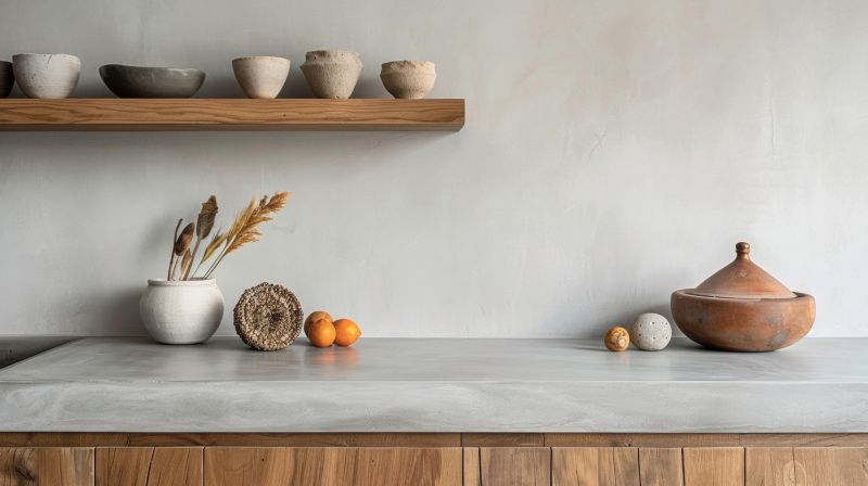 Poured Countertop Installation in Sonoma County, CA